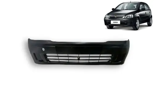 Para-Choque Dianteiro (sem Furo para Farol de Neblina) - Novo Corsa 2002 a 2012