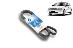 Correia do Alternador Com ar e Direção Hidráulica  - Novo Corsa / Meriva