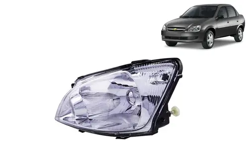 Farol Lado Esquerdo - Corsa Classic 2011 A 2016