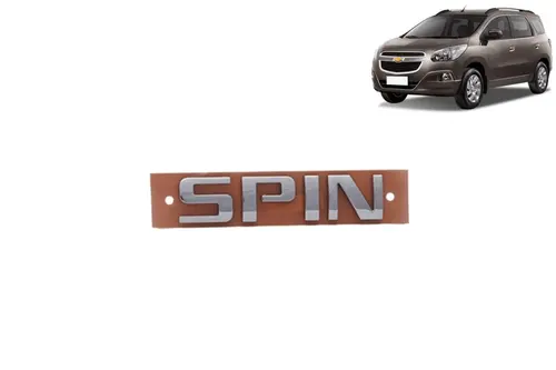 Emblema Spin da Tampa Traseira - Spin de 2013 a 2020