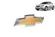 Emblema Gravata Dourada da Grade Dianteira - Cruze de 2012 a 2014