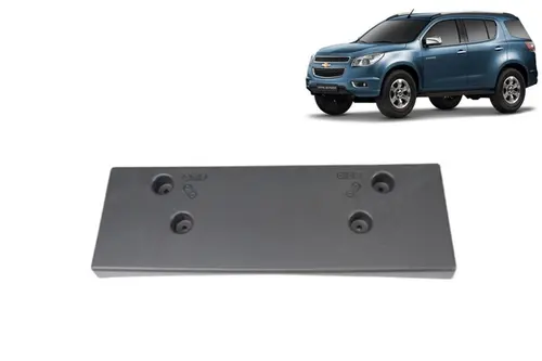 Suporte Da Placa Dianteira - Traiblazer 2013 A 2016
