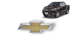 Emblema Gravata Dourada da Grade do Radiador - Nova S10 / Trailblazer