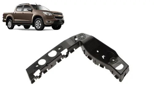Suporte Guia Para-choque Dianteiro Esquerdo - Nova S10 de 2012 a 2016