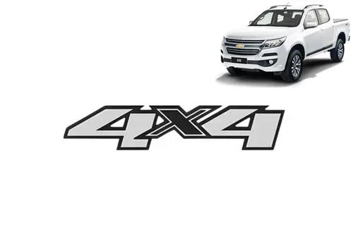 Emblema 4x4 Lateral - Nova S10 de 2012 a 2020