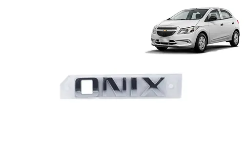Emblema (nome do Veículo) para Tampa Traseira - Onix 2013 a 2019