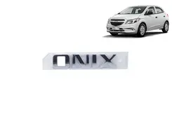 Emblema (nome do Veículo) para Tampa Traseira - Onix 2013 a 2019