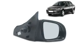 Espelho Retrovisor Externo Direito com Controle Manual - Corsa Classic 1994 a 2017