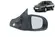 Espelho Retrovisor Externo Direito com Controle Manual - Corsa Classic 1994 a 2017