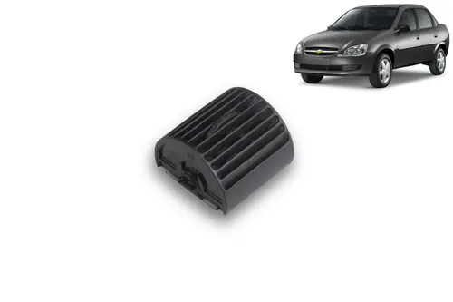 Difusor Ar Do Painel Preto - Corsa / Corsa Classic