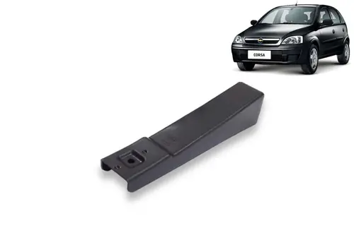 Suporte da cobertura do para-choque esquerdo traseiro - Novo Corsa Hatch 2002 a 2012