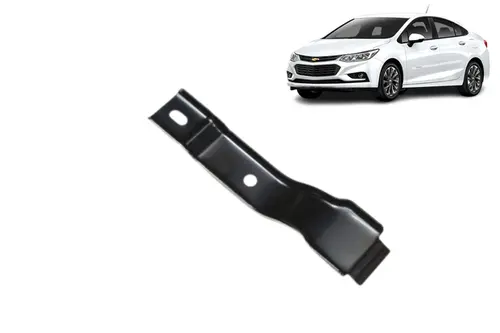 Braço de suporte do parachoque dianteiro - Novo cruze 2017 a 2019