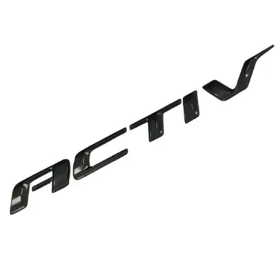 Emblema Activ Da Tampa Traseira Porta Malas - Onix Activ De 2017 A 2019