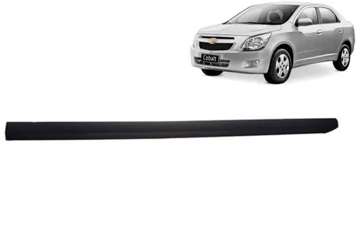 Friso lateral da porta dianteira esquerda - Cobalt 2013 a 2017