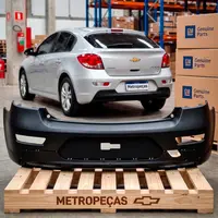 Parachoque traseiro - Cruze Hatch 2012 a 2016