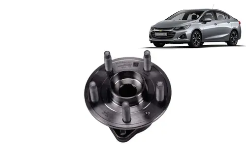Cubo Roda Dianteiro Com Rolamento - Novo Cruze 1.4 2017 a 2021