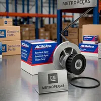 Bomba De Água Com Anel ACDelco - Agile / Celta / Cobalt / Corsa / Classic / Novo Corsa / Joy / Meriva / Montana / Onix / Prisma
