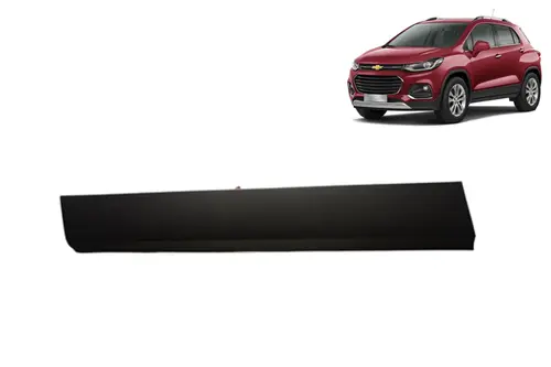 Moldura Inferior Porta Dianteira Esquerda - Nova Tracker 2014 a 2020
