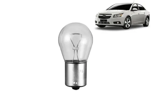 01 Lâmpada da luz de freio e de ré 21W - Spin / Cobalt / Cruze / Agile / Nova S10 / Trailblazer