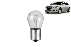 01 Lâmpada da luz de freio e de ré 21W - Spin / Cobalt / Cruze / Agile / Nova S10 / Trailblazer