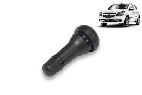 Válvula Bico da Roda Pneu 42mm - Agile / Astra / Blazer / Celta / Cobalt / Corsa / Classic / Novo Corsa / Cruze / Meriva / Montana / Nova Montana / Onix / Novo Prisma / Prisma / S10 / Spin / Tracker