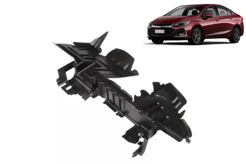 Defletor de Ar do Radiador Lado Direito - Cruze 1.4 Turbo 2020 a 2023