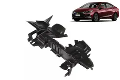 Defletor de Ar do Radiador Lado Direito - Cruze 1.4 Turbo 2020 a 2023
