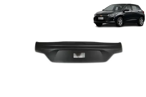 Moldura Do Parachoque Traseiro Sem Neblina - Novo Onix Hatch 2020 A 2022