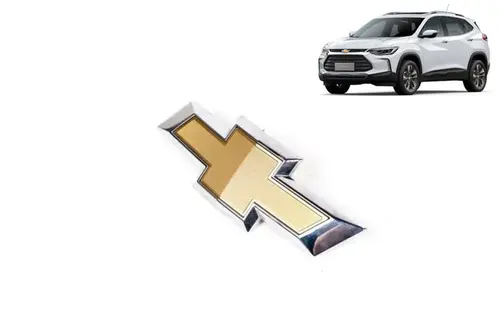 Emblema Gravata Grade Dianteira - Nova Tracker 2021 a 2023