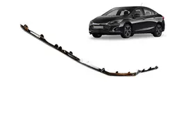 Moldura Cromada da Grade Dianteira do Radiador  - Cruze 2020 a 2023 ( Figura 13 )