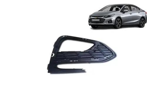 Moldura Da Lanterna De Neblina Dianteira Lado Passageiro - Novo Cruze Hatch