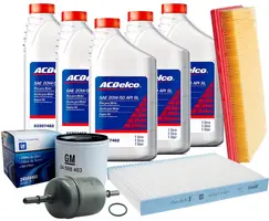 Kit Troca Óleo 20w50 e Filtros - Astra / Zafira