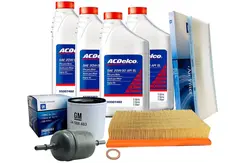 Kit de Troca de Óleo 20W50 e Filtros - Corsa / Classic