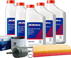 Kit de Troca de Óleo 20W50 e Filtros - Vectra 1997 a 2004