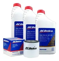 Kit 3l Óleo 5w30 Sintético Filtro Acdelco - Corsa / Meriva / Montana / Celta / Prisma / Agile / Cobalt / Onix / Spin / Novo Corsa