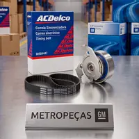 Kit Correia Dentada e Tensor - Agile / Celta / Cobalt / Corsa - Classic / Novo Corsa / Meriva / Montana / Nova Montana / Onix / Prisma / Spin
