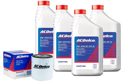 Kit Troca Óleo 20w50 Mineral - Monza / Corsa / Meriva / Montana / Celta / Novo Kadett