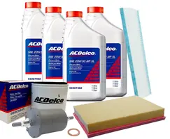 Kit Óleo 20w50 E Filtros Acdelco - Celta 2001 a 2004
