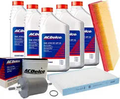 Kit Óleo 20w50 Filtros Acdelco - Astra / Zafira