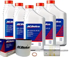 Kit Troca de Óleo 20w50 Mineral e Filtros - Blazer / S10