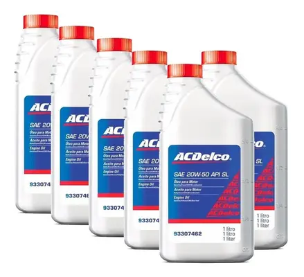 Kit Troca de Óleo 20W50 Mineral - Omega 1993 até 1998