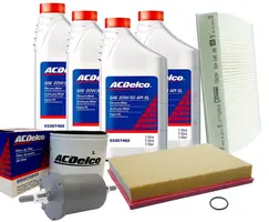 Kit Troca de Óleo 20w50 Mineral e Filtros - Meriva 2003 a 2004