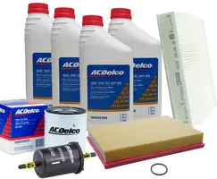 Kit de troca de óleo 5W30 e filtros - Meriva 2005 a 2012