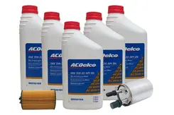 Kit de troca de óleo e filtros ACDelco - Sonic 2012 até 2014