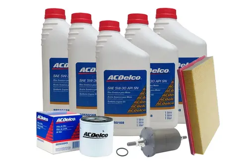 Kit de troca de óleo 5W30 e filtros - Vectra 2005