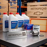 Kit de troca de óleo 5W30 ACDelco e filtros - Vectra / Astra / Zafira