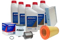Kit de troca de óleo 5W30 e filtros - Nova S10 2012 até 2014