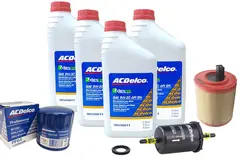 Kit Troca de Óleo 5w30 e Filtros de Ar Óleo e Combustível Cruze 1.4 Turbo 2016 a 2017