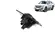Suporte Sensor Estacionamento Dianteiro - Nova S10 / Trailblazer