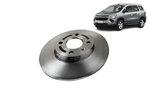 Disco De Freio Dianteiro Ventilado Original GM - Spin 2017 A 2026